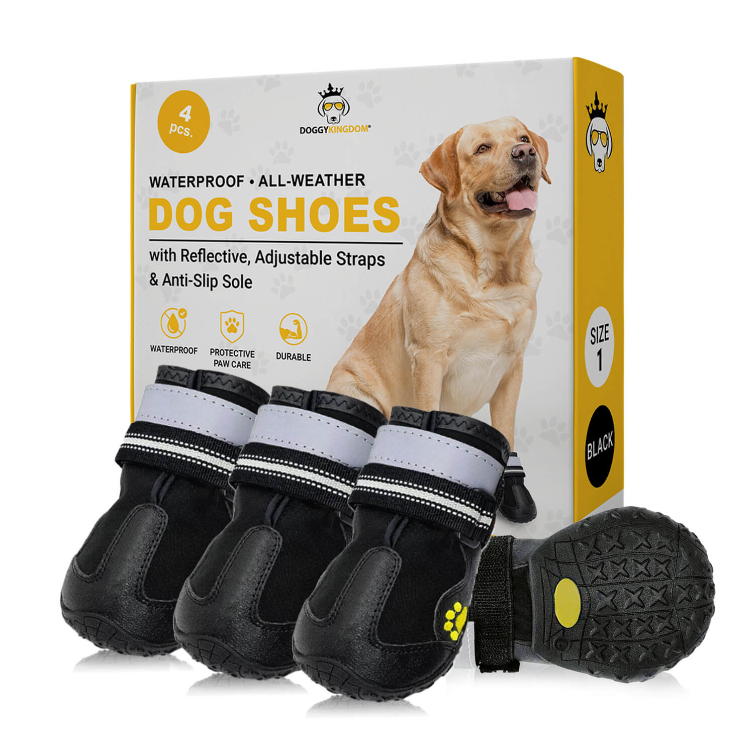 All weather dog boots fashion