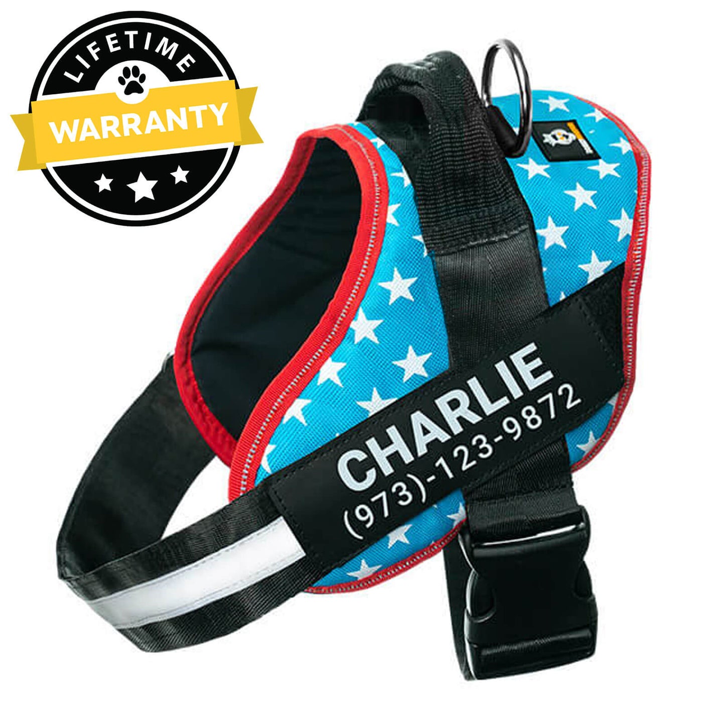 Lifetime Warranty Personalized Doggykingdom® NO PULL Harness