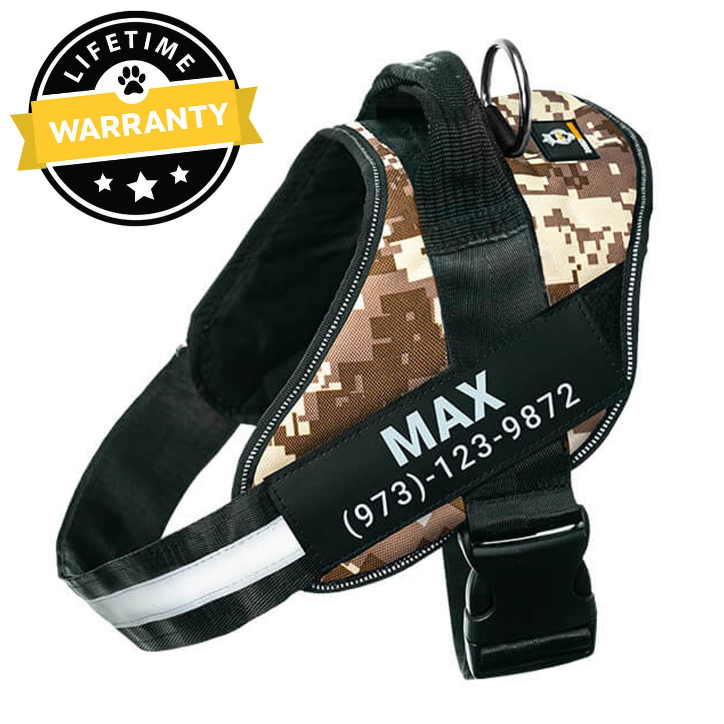 Lifetime Warranty Personalized Doggykingdom® NO PULL Harness