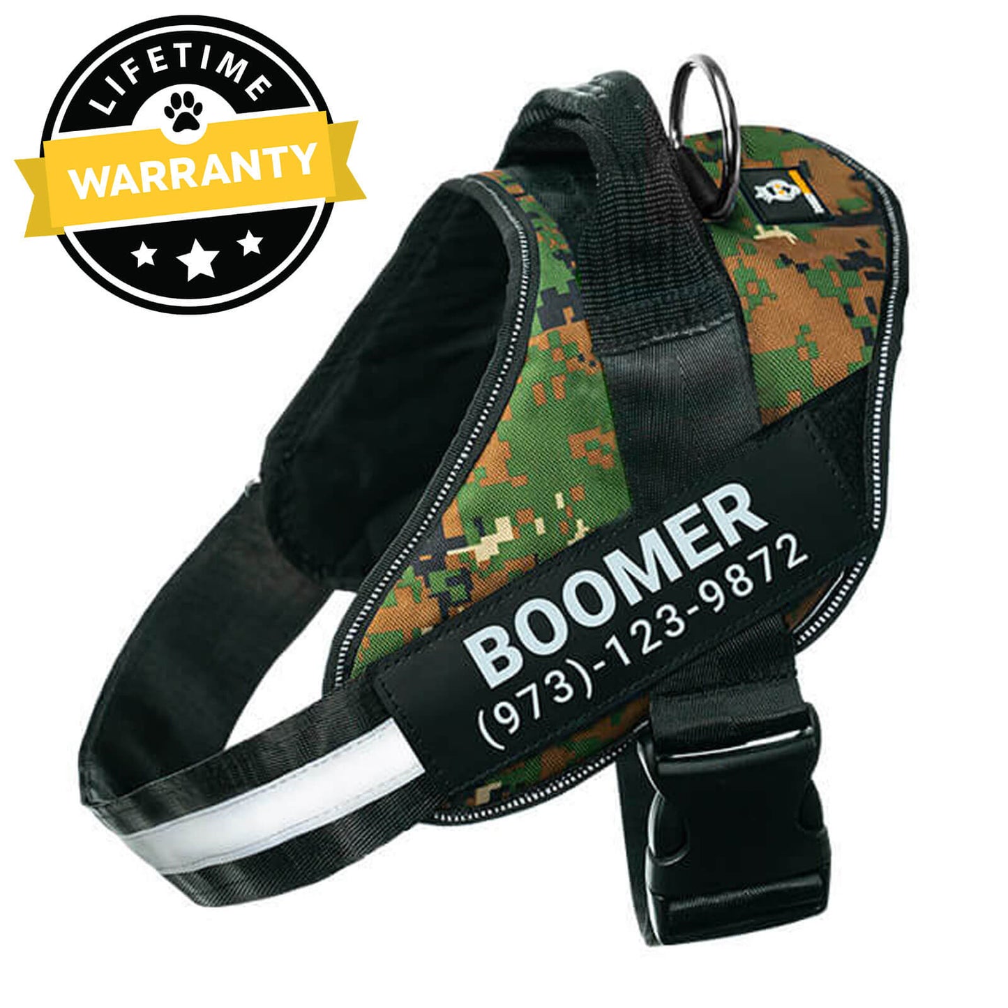 Lifetime Warranty Personalized NO PULL Harness