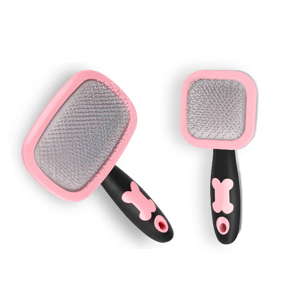 Pink dog best sale brush